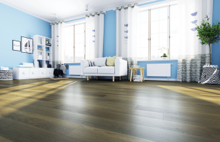 Кварцевый ламинат Home Expert 0-003 Дуб Золотой лес (3)